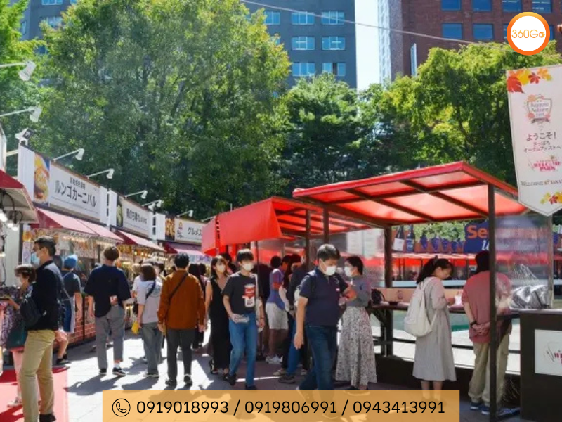 Lễ hội mùa thu Sapporo - Du lịch 360Go